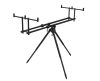 Delphin TPX3 BlackWay rod pod