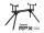 Delphin RPX Stalk BlackWay rod pod (2 botos!)