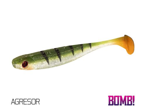 Delphin Bomb! Rippa gumihal 10cm / 5 db, Agresor