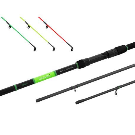 Delphin Wasabi NXT  3m/100g/3 részes feeder bot