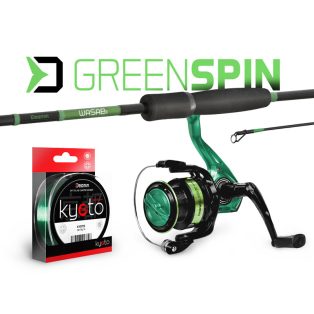 Delphin GreenSPIN Pergető szett 240cm/30g + 3T + 0,234mm