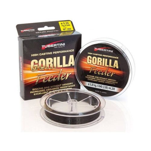 Tubertini Gorilla feeder monofil damil 0,18mm 200m 4,2kg