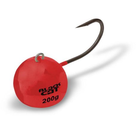 Black Cat Fire-Ball jigfej 160g 6/0 (piros)