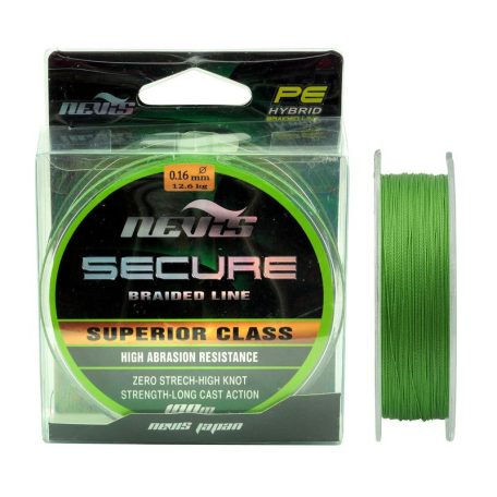 Nevis Secure Braided Line fonott főzsinór 0,30mm/29,7kg/100m