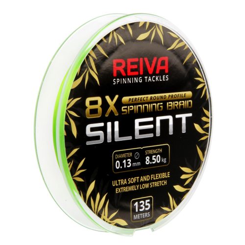 Reiva Silent Fluo Green 0,08mm/5,2kg/135m fonott főzsinór