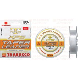   Trabucco XPS Taper Leader felvastagodó dobóelőke 0-23-0,57mm/15m (10db)