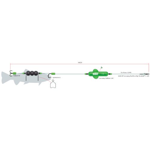 MadCat Screaming Profi River Rig DB 40g