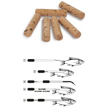 Black Cat Cork Sticks 11mm L: 5cm