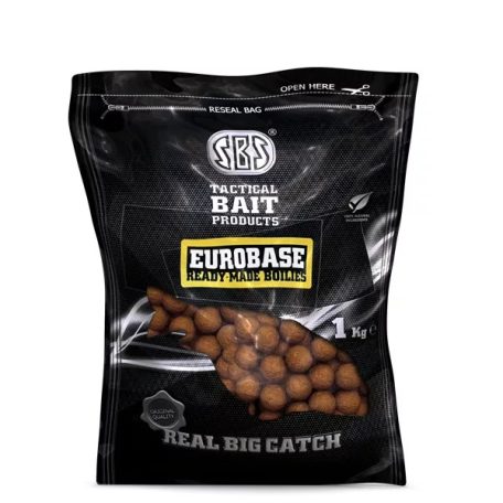 SBS EuroBase Ready-Made Boilies Strawberry Jam 1kg