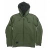 Navitas Sherpa Zip Hoody Green kapucnis felső 2Xl