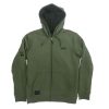 Navitas Sherpa Zip Hoody Green kapucnis felső XL