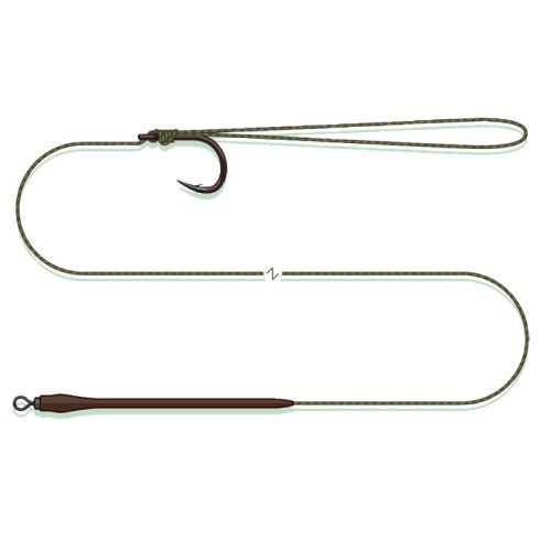 MadCat Standard Pellet Rig 55cm 1/0