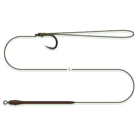 MadCat Standard Pellet Rig 65cm 2/0