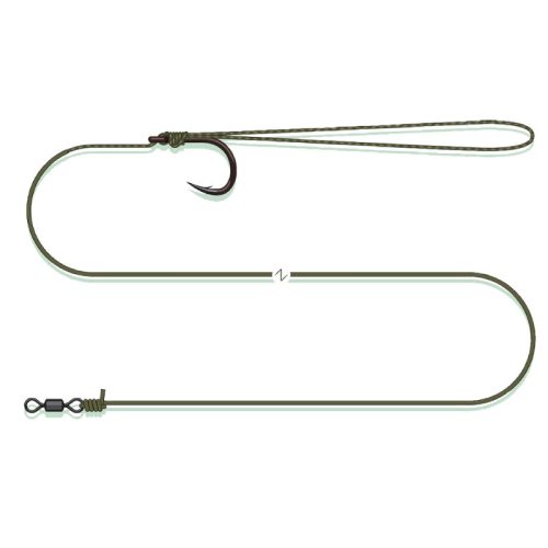 MadCat Coated Pellet Rig 70cm 3/0