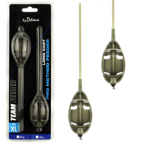 By Döme Team Feeder Long Cast Pro Method Feeder kosár 55g 2db/cs