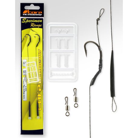 Carp Academy Line Aliger Rig 4-es méret (2db/cs)