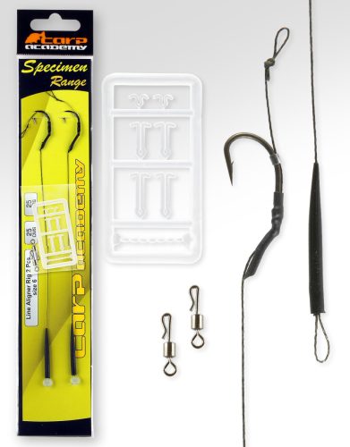 Carp Academy Line Aliger Rig 2db/cs 6-os méret