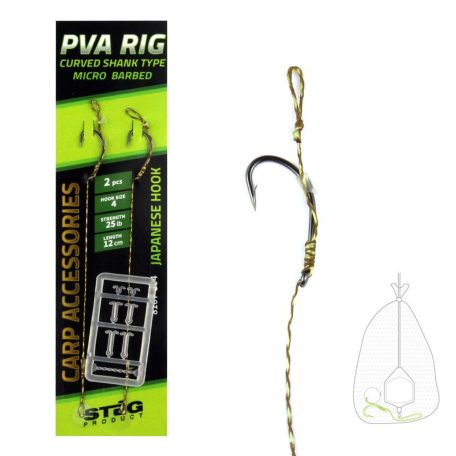 Stég Product PVA előke 12cm 6-os 2db/cs