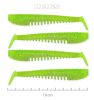 Nevis Impulse Shad 10cm 4db/cs (Flash Chartreuse)