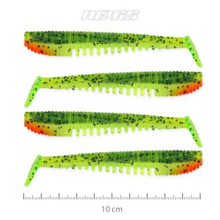 Nevis Impulse Shad gumihal 10cm 4db/cs (Watermelon)