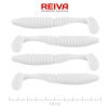 Reiva Zander Power Shad 10cm 4db/cs (Classic White)