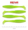 Reiva Zander Power Shad 10cm 4db/cs (Flash Chartreuse)