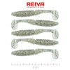 Reiva Zander Power Shad 8cm 5db/cs (Salt and Pepper)