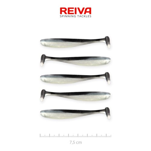 Reiva Flash Shad gumihal 7.5cm/5db/cs (Bleak)