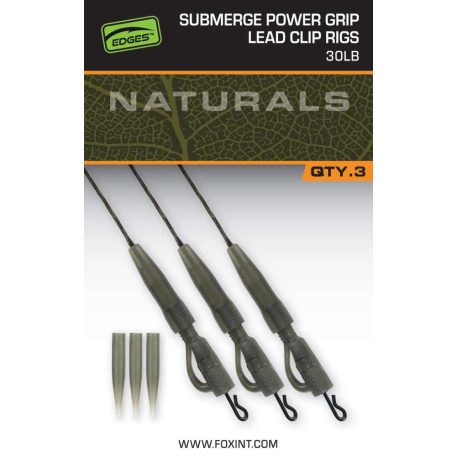 Fox Naturals Sub Power grip lead clip 30lb