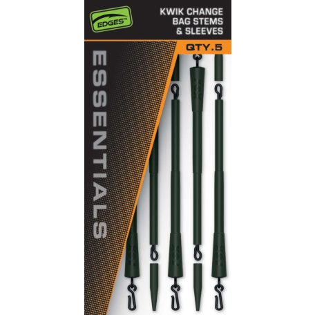 Fox Edges Kwik Change Bag Stems and sleeve