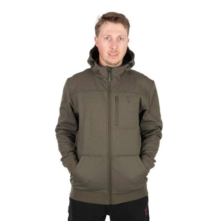 Fox Collection Soft Shell Jacket -  zöld/fekete kabát XL