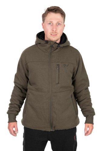 Fox Collection Sherpa kapucnis dzseki - XL