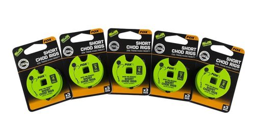 Fox Short Chod Rigs Micro Barbed 6, 25 lb