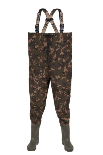 Fox Lightweight Camo Waders - vékony mellescsizma, 43-as