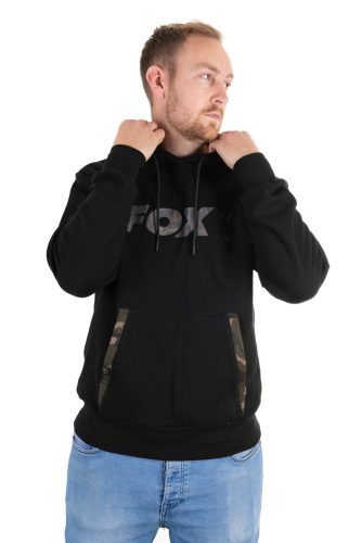 Fox Black/Camo Hoody kapucnis pulóver M