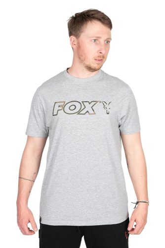 Fox Ltd LW Grey Marl szürke póló 