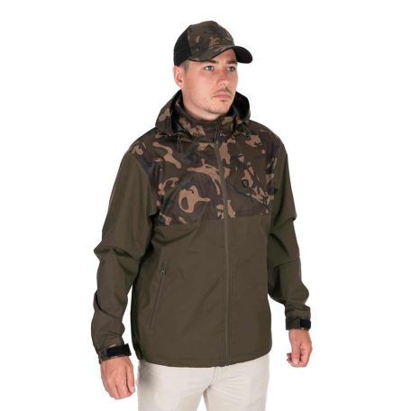 Fox Camo/Khaki RS 10K jacket- terepszínű vízálló kabát L