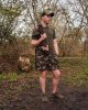 Fox Black / Camo LW Swim Shorts- terepszínű úszó rövidnadrág M