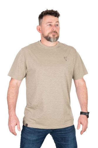 Fox  LW Khaki large print póló XL