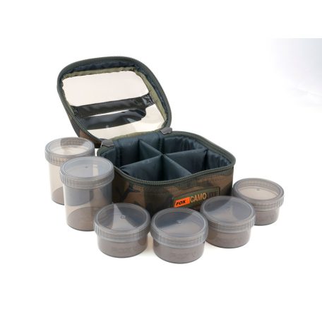 Camolite™ Glug 6 Pot Case - csalitartó táska dobozokkal