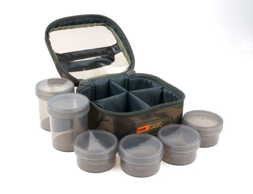 Fox Camolite™ Glug 6 Pot Case - csalitartó táska dobozokkal