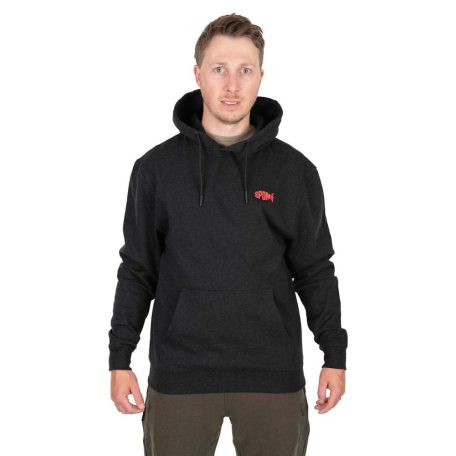 Spomb Black Marl Hoodie Pullover - fekete pulóver XL