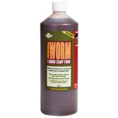 Dynamite Baits Premium Worm Liquid Carp Food 1000ml