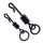 Gardner - Covert Flexi-Ring Kwik Lok Swivels 12 gyorskapocs