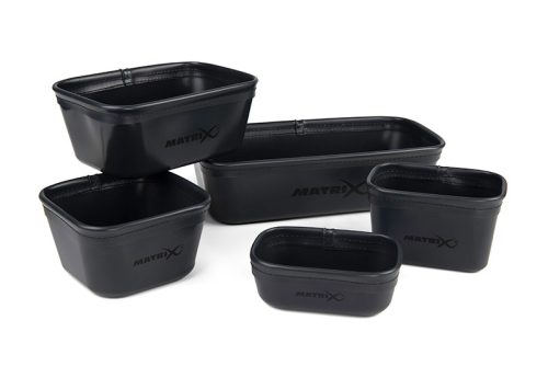 Matrix EVA Bait Tub Set (1x 6pt 1x 4pt 1x 3pt 1x 2pt 1x 1pt)