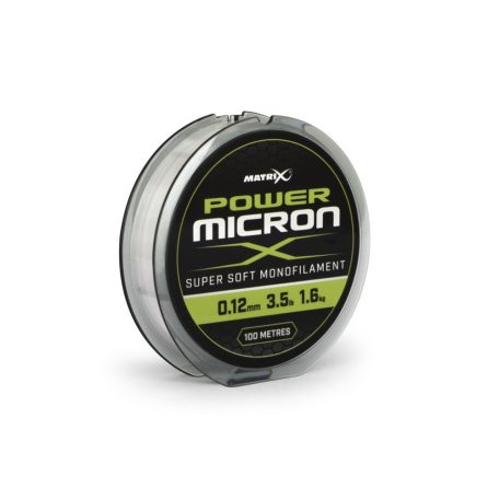 Matrix Power Micron monofil előkezsinór 0,12mm/1,6kg/100m