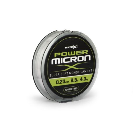 Matrix Power Micron monofil előkezsinór 0,23mm/4,3kg/100m