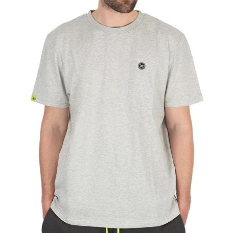 Matrix Large Logo T-Shirt Marl Grey 3XL