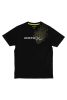 Matrix Hex Print T-shirt Black S