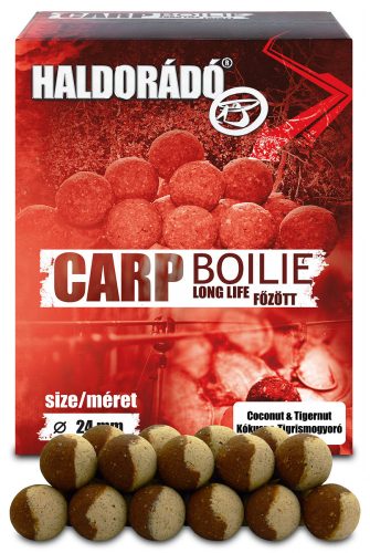 Haldorádó Carp Boilie Long Life 800g 24mm Kókusz & Tigrismogyoró